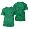 Maxcorners Vitamin G Shamrock Pattern Golf And Beer Green Golf Shirt, St Patrick's Day Golf Shirt, Women's Golf Shirts