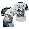 Maxcorners Fishing Is Not About The Fish It's The Time Spent Together Catching Them Fishing UPF Shirts, Fishing Shirts For Men