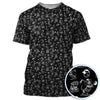 Maxcorners Dachshund Pattern Golf Shirt for Men, Funny Christmas Golf Polos, Golf Gift For Men