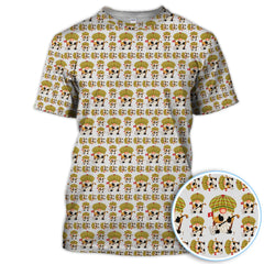 Maxcorners Funny Pattern Golf Shirt For Men, Christmas Golf Shirt, Golf Gift For Golfer