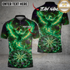 Maxcorners Darts Phoenix Firebird Dartboard Multicolor Options Personalized Name, Team Name 3D Shirt