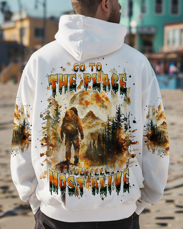 Maxcorners Go To The Place You Feel Most Alive Bigfoot All Over Print LM2101