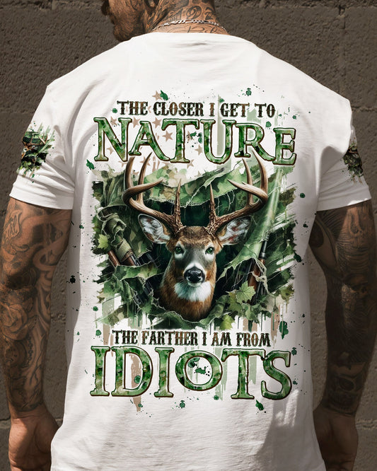 Maxcorners The Closer I Get To Nature Deer Hunting All Over Print LM2101