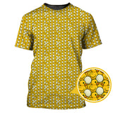 Maxcorners Duck Golf Shirt For Golfer, Funny Pattern Golf Shirt, Crazy Golf Shirt For Men