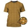 Maxcorners Golden Retriever Golf Shirt, Pattern Golf Shirt, Dog Golf Shirt For Golfers