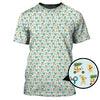 Maxcorners Funny Christmas Golf Shirt, Men's Pattern Golf shirt, Xmas Golf Shirt For Golfer