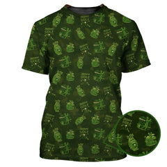 Maxcorners Military Golf Pattern Shirt, Army Golf Shirts For Golf Lovers, Golf Gift For Men's