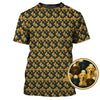 Maxcorners Labrador Golf Shirt For Men, Pattern Dog Golf Shirt For Golfer, Crazy Golf Shirt