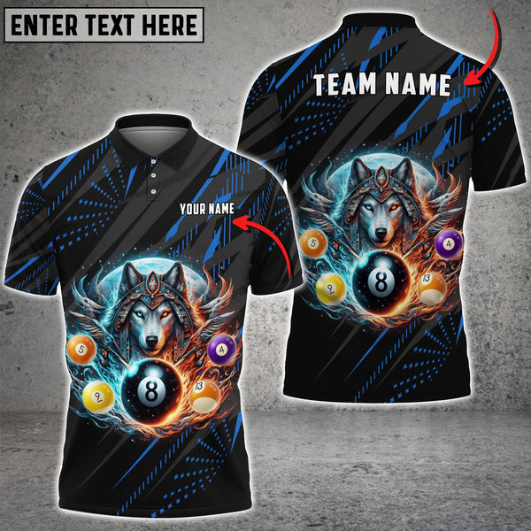 Maxcorners Billiards Native America Personalized Name, Team Name. Number 3D Shirt