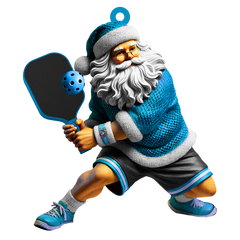 Maxcorners Personalized Pickleball Ornaments, Santa Pickleball, Pickleball Christmas Gift