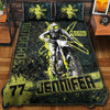 Maxcorners Motocross 19 Personalized Bedding Set