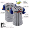 Maxcorners Custom Black Olive Camo USA Flag-City Cream Premium Baseball Jersey LM0210