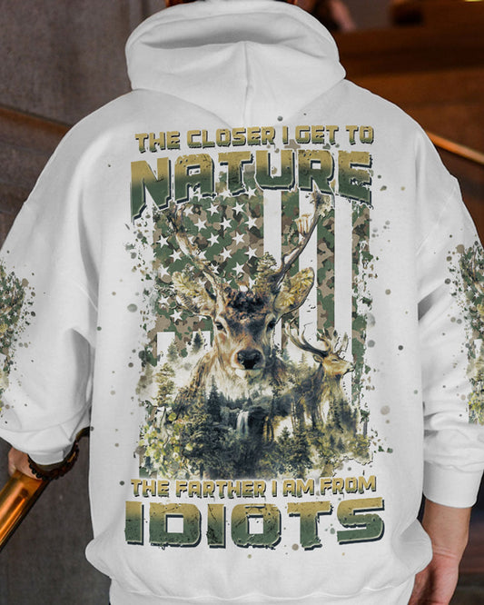 Maxcorners The Closer I Get To Nature Deer Hunting All Over Print LM2101