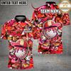 Maxcorners Golf Graffiti Ice Cream Drip Design Personalized Name, Team Name 3D Shirt (4 Colors)