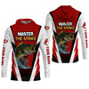 Maxcorners Master Strike, UPF Fishing Shirts, Breathable Long Sleeve Shirt, Hooded Shirt, Custom Fishing Shirt