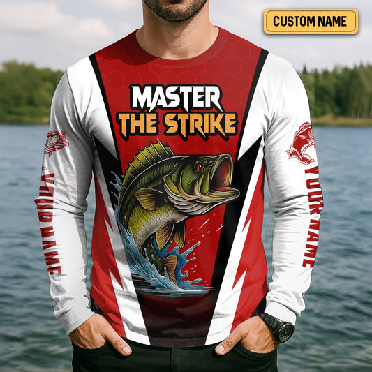 Maxcorners Master Strike, UPF Fishing Shirts, Breathable Long Sleeve Shirt, Hooded Shirt, Custom Fishing Shirt