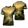 Maxcorners Camouflage Fishing Shirts, Fish Button Up Shirt, Long Sleeve Sun Shirt, Presents For Fishermen