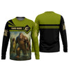 Maxcorners Bigfoot Fishing, SPF Long Sleeve Shirts, Funny Fishing Shirt, Presents For Fishermen, Bass Fishing
