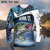 Maxcorners Jerk It Fishing 3d Shirts Customize Name