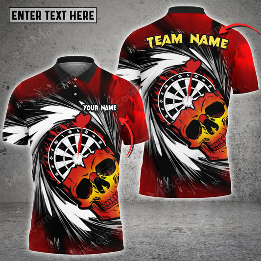 Maxcorners Darts For Team Design Multicolor Option Personalized Name 3D Shirt