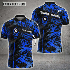 Maxcorners Billiards Ball 8 Color Art Personalized Name, Team Name Unisex Shirt ( Multicolor Options )