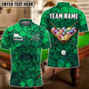 Maxcorners Billiards Ball 8 Grunge Hexagon Personalized Name, Team Name Unisex Shirt ( 5 Colors )