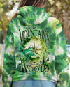 Maxcorners Over The Mountains And Through The Woods Tie Dye All Over Print LM2101