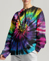 Maxcorners Wild Soul Compass Tie Dye All Over Print LM2101
