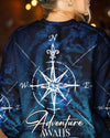 Maxcorners Adventure Awaits Compass All Over Print LM2101