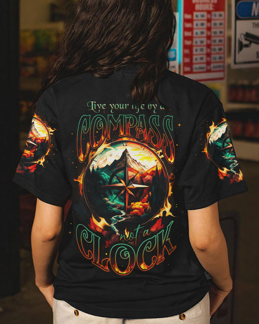 Maxcorners Live Your Life By A Compass All Over Print LM2101