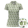 Maxcorners Golf 67 Pattern Polos, Funny Golf Shirt For Golfer, Golf Gift For Men