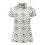 Maxcorners Christmas Golf Shirt, Golf Ball Snowman Shirt, Funny Pattern Golf Shirt For Men