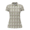 Maxcorners Pattern Golf Shirt For Men, Funny Christmas Golf Shirt, Bigfoot Golf Shirt
