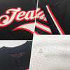 Maxcorners Custom White Pink-Kelly Green Mesh Authentic Throwback Baseball Jersey LM2605