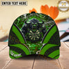 Maxcorners Darts Raging Bull and Dartboard Personalized Name 3D Classic Cap
