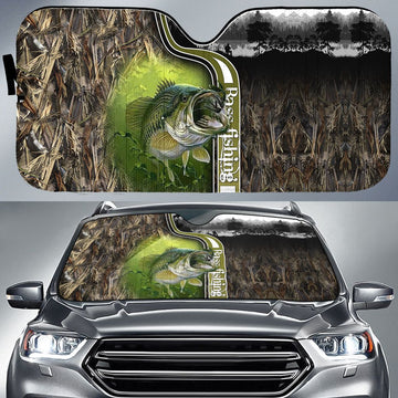 Maxcorners Largemouth Bass Auto Sun Shade