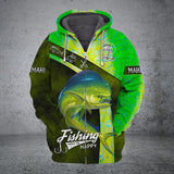 Maxcorners Mahi Fishing Shirts For Men And Women 3D