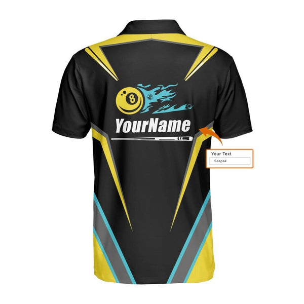 Maxcorners 8 Ball Billiard Personalized 3D Unisex Shirt