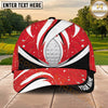 Maxcorners Golf Abstract Golf Ball Modern Swirl Golf Club Pattern Personalized Name 3D Classic Cap