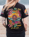 Maxcorners Smell The Sea Feel The Breeze Compass All Over Print LM2101