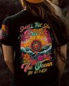 Maxcorners Smell The Sea Feel The Breeze Compass All Over Print LM2101