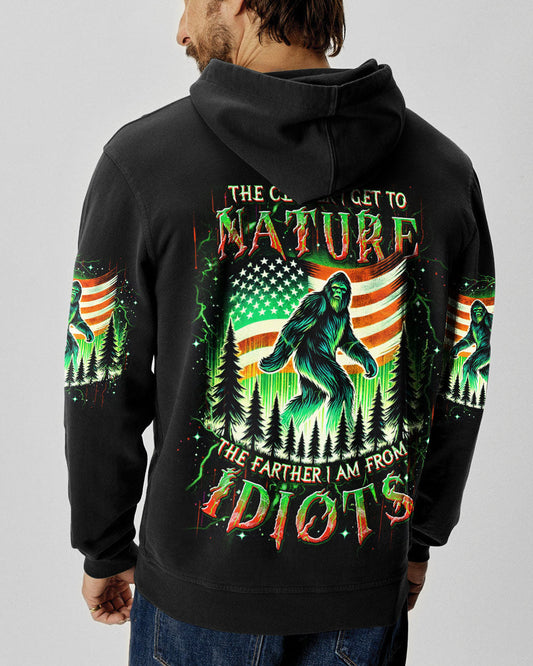 Maxcorners The Closer I Get To Nature Bigfoot All Over Print LM2101