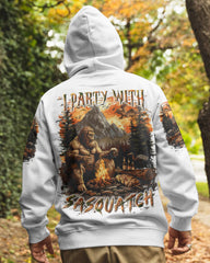 Maxcorners I Party With Sasquatch Bigfoot All Over Print LM2101