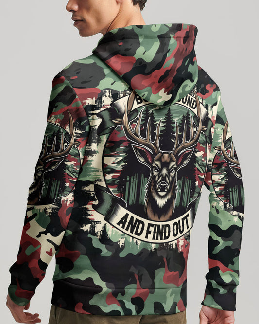 Maxcorners Buck Around And Find Out Deer Hunting All Over Print LM1601