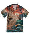 Maxcorners Compass Ocean Hawaiian Shirt LM1501