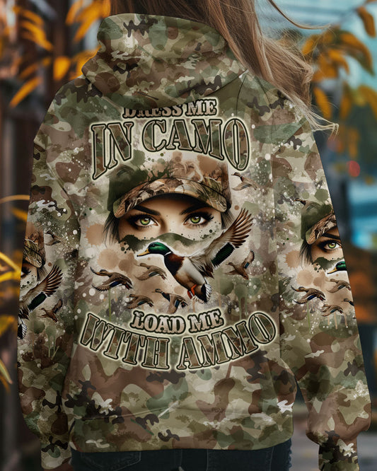 Maxcorners Dress Me In Camo Duck Hunting All Over Print LM1601