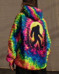 Maxcorners Bigfoot In The Forest Pink Purple Swirl All Over Print LM1601