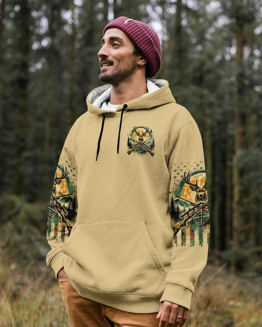 Maxcorners No Bragging Until You're Dragging Deer Hunting All Over Print LM1601
