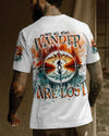 Maxcorners (Hot Deal) Not All Who Wander Are Lost Bigfoot Compass All Over Print LM1601