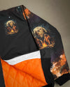 Maxcorners Making Memories One Campfire At A Time Bigfoot Bomber Jacket LM2101